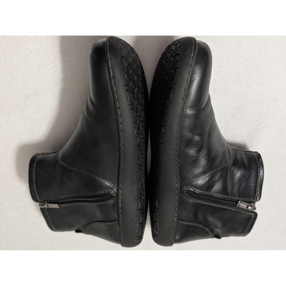 Birkenstock Bennington Booties Black Leather Ankle Top Boot Size 39 US 8 - Picture 6 of 8